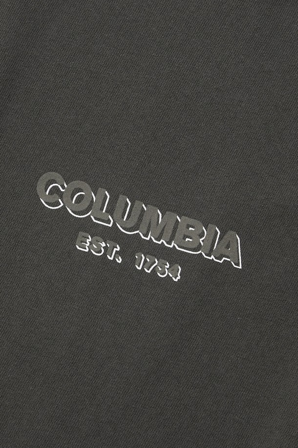 COLUMBIA UNIVERSITY - 반팔티셔츠 - B/S NY SLEEVELESS T-SHIRTS 슬레이트블랙