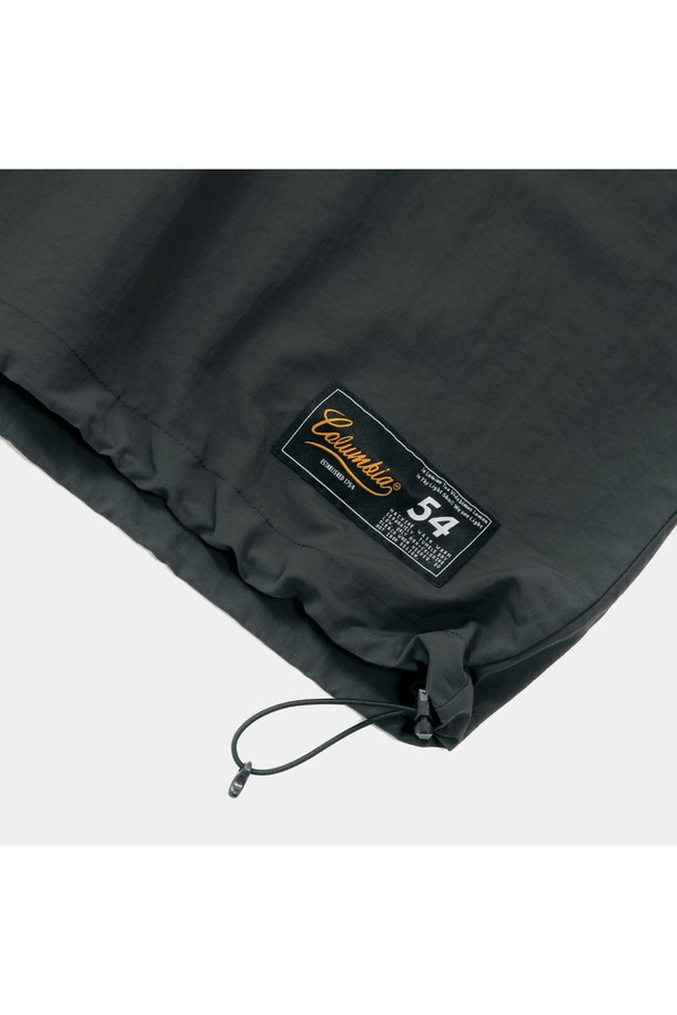 COLUMBIA UNIVERSITY - 반팔티셔츠 - NY STREET TAIL LOGO WOVEN S/S T-SHIRTS 차콜