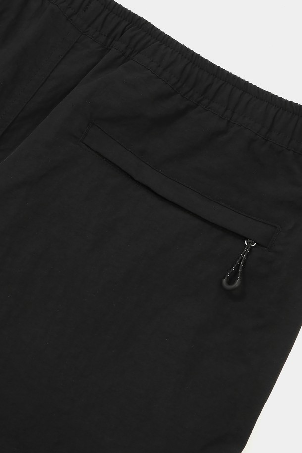 COLUMBIA UNIVERSITY - 하프팬츠 - CU SIG LOGO REGULAR FIT BASIC SHORTS PANTS 블랙