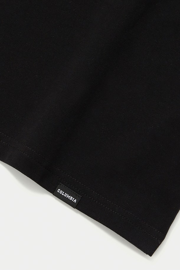 COLUMBIA UNIVERSITY - 반소매 티셔츠 - CU SIG LOGO WOMEN S/S T-SHIRTS 블랙