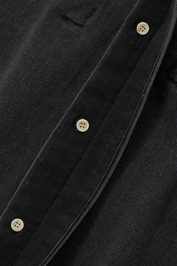 COLUMBIA UNIVERSITY - 반팔셔츠 - COLUMBIA TRAJAN LABEL HIDDEN POCKET DENIM S/S SHIRTS 그레이데님