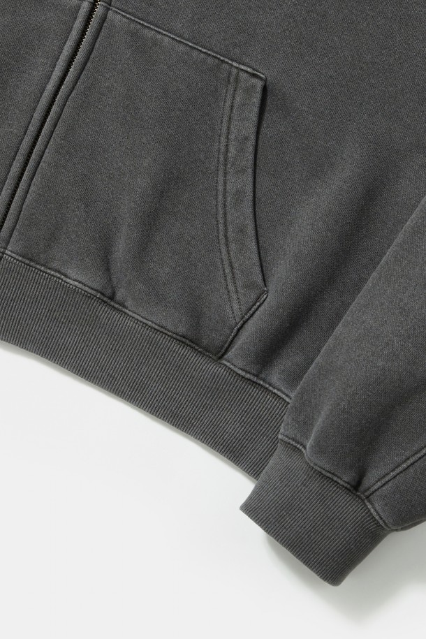 COLUMBIA UNIVERSITY - 후디 - NY STREET DYEING FLEECE WOMENS HOODIE_CHARCOAL