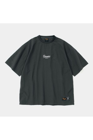 NY STREET TAIL LOGO WOVEN S/S T-SHIRTS 차콜