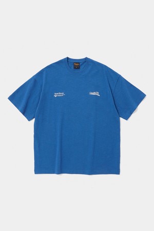 CU BIG WAVE LOGO S/S T-SHIRTS 블루