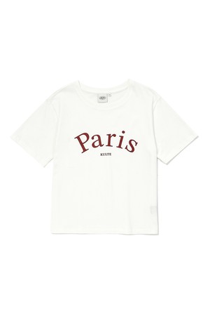 PARIS WOMEN T-SHIRT WHITE