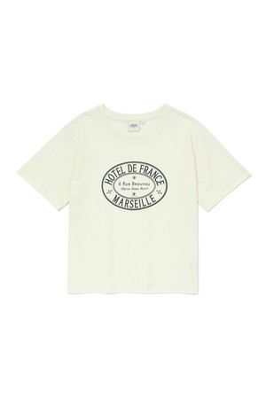 VINTAGE ORBIT WOMEN T-SHIRT IVORY