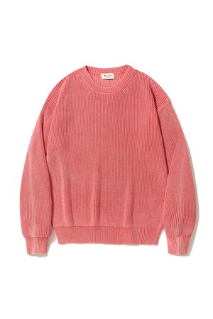 PIGMENT CREWNECK KNIT_PINK