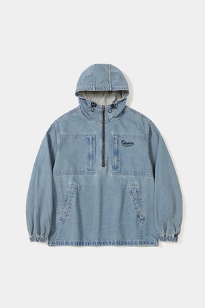 NY STREET TAIL DENIM ANORAK JACKET_LIGHT JEAN