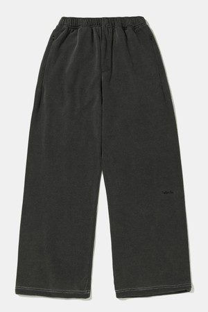 TINY SCRIPT LOOSE-FIT DENIM TERRY SWEATPANTS_BLACK JEAN