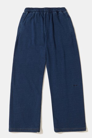 TINY SCRIPT LOOSE-FIT DENIM TERRY SWEATPANTS_MIDNIGHT JEAN