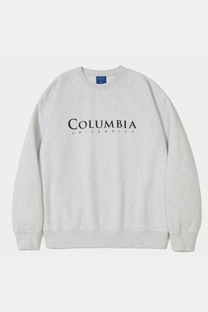 CU SIG BIG FLEECE CREW NECK_LIGHT MELANGE