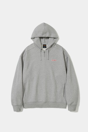 BROADWAY TINY HEAVY TERRY H/ZIP HOODIE_LIGHT GRAY
