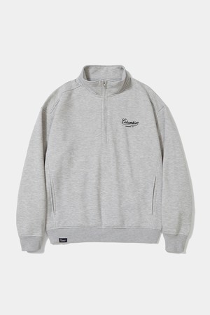 NY STREET TAIL FLEECE H/ZIP SWEATSHIRTS_M.GRAY