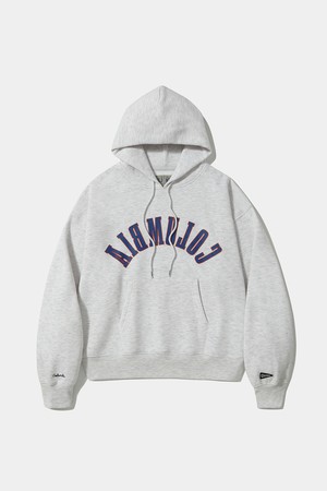 REVERSE ARCH FLEECE WOMEN HOODIE_LIGHT MELANGE