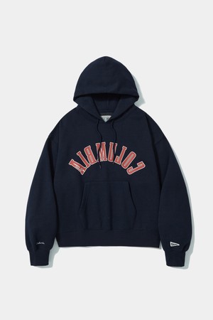 REVERSE ARCH FLEECE WOMEN HOODIE_NAVY