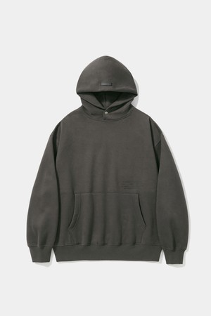 NYC 1754 HEAVY FLEECE HOODIE_SLATE BLACK