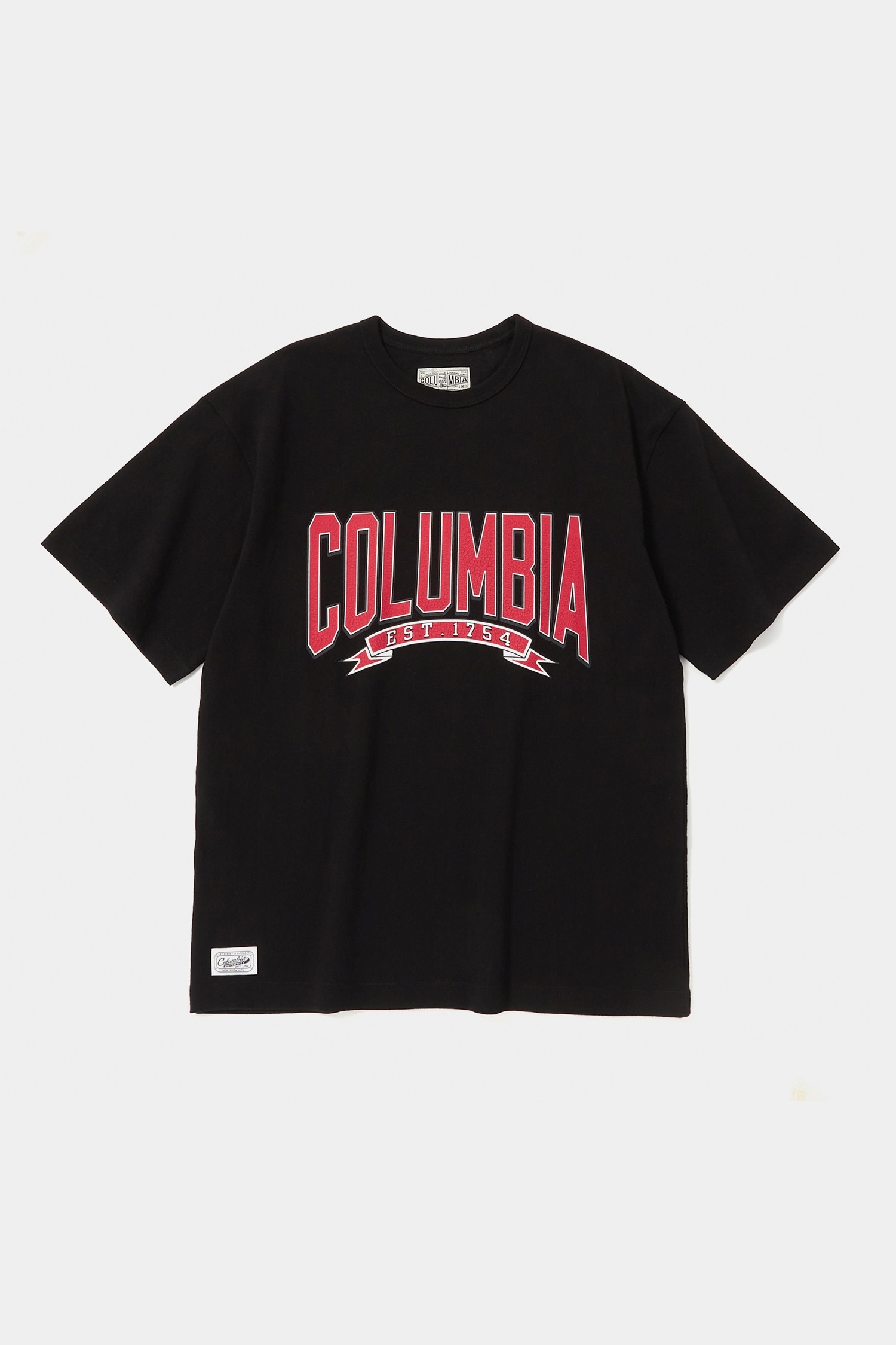 ★★Columbia★★ CU 80S VINTAGE CRACK LOGO SS TSHIRTS LIGHT Columbia University-CU 80S VINTAGE CRACK LOGO S/S T-SHIRTS