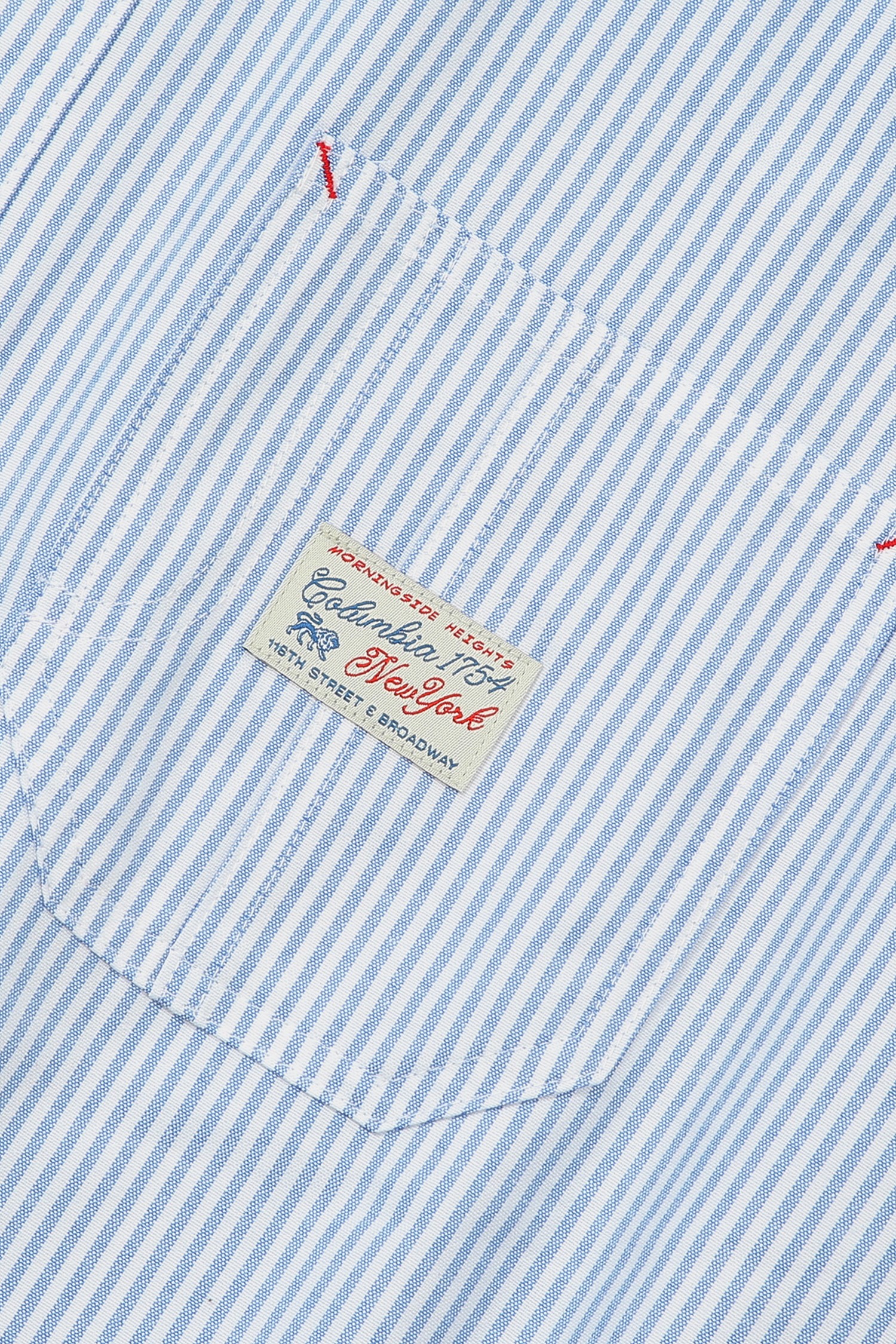 SL-LABEL ONE POCKET OXFORD S/S SHIRTS 블루스트라이프_