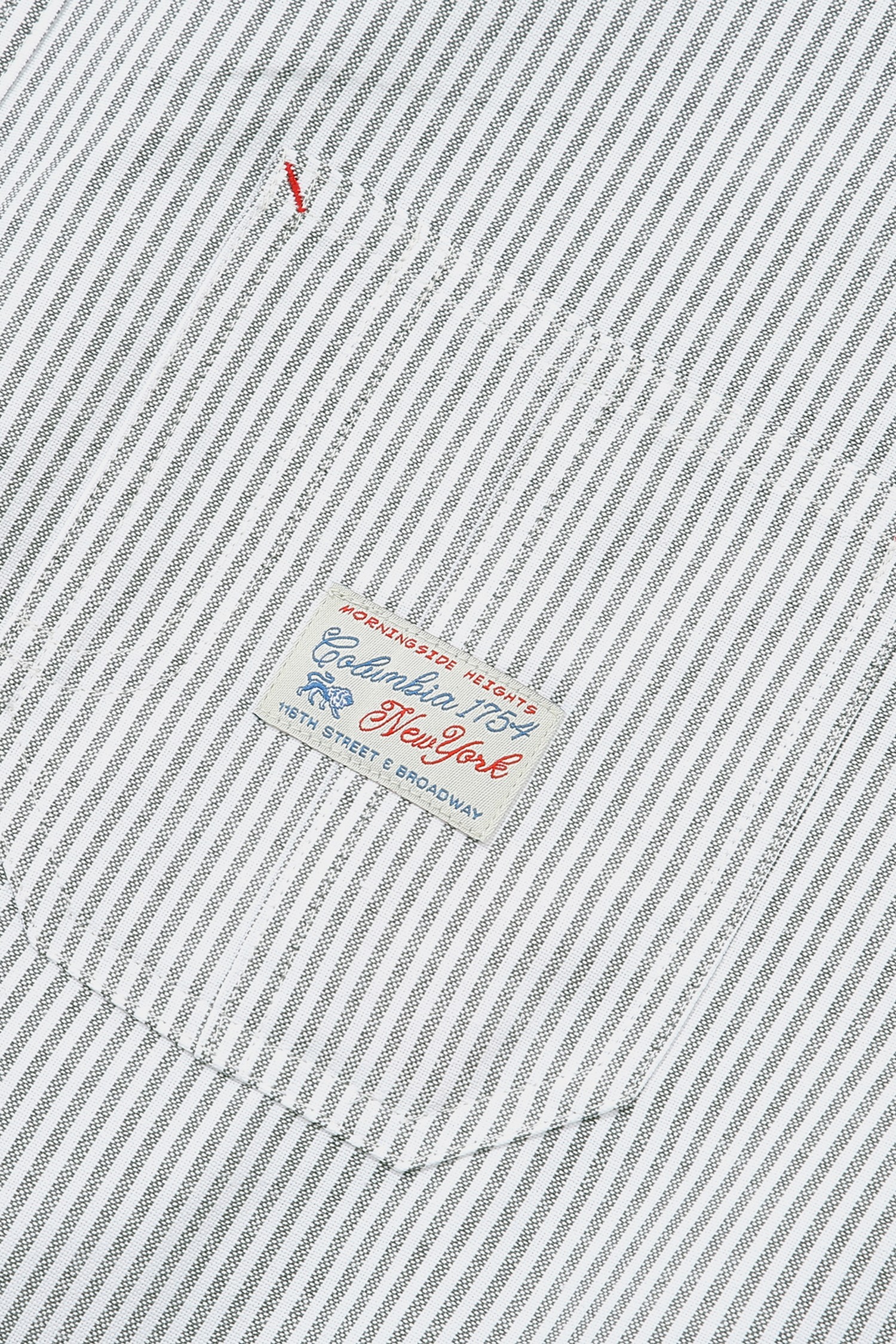 ★★Columbia★★ SLLABEL ONE POCKET OXFORD SS SHIRTS GREY CI Designer fashion, Seoul-fully created | W Concept