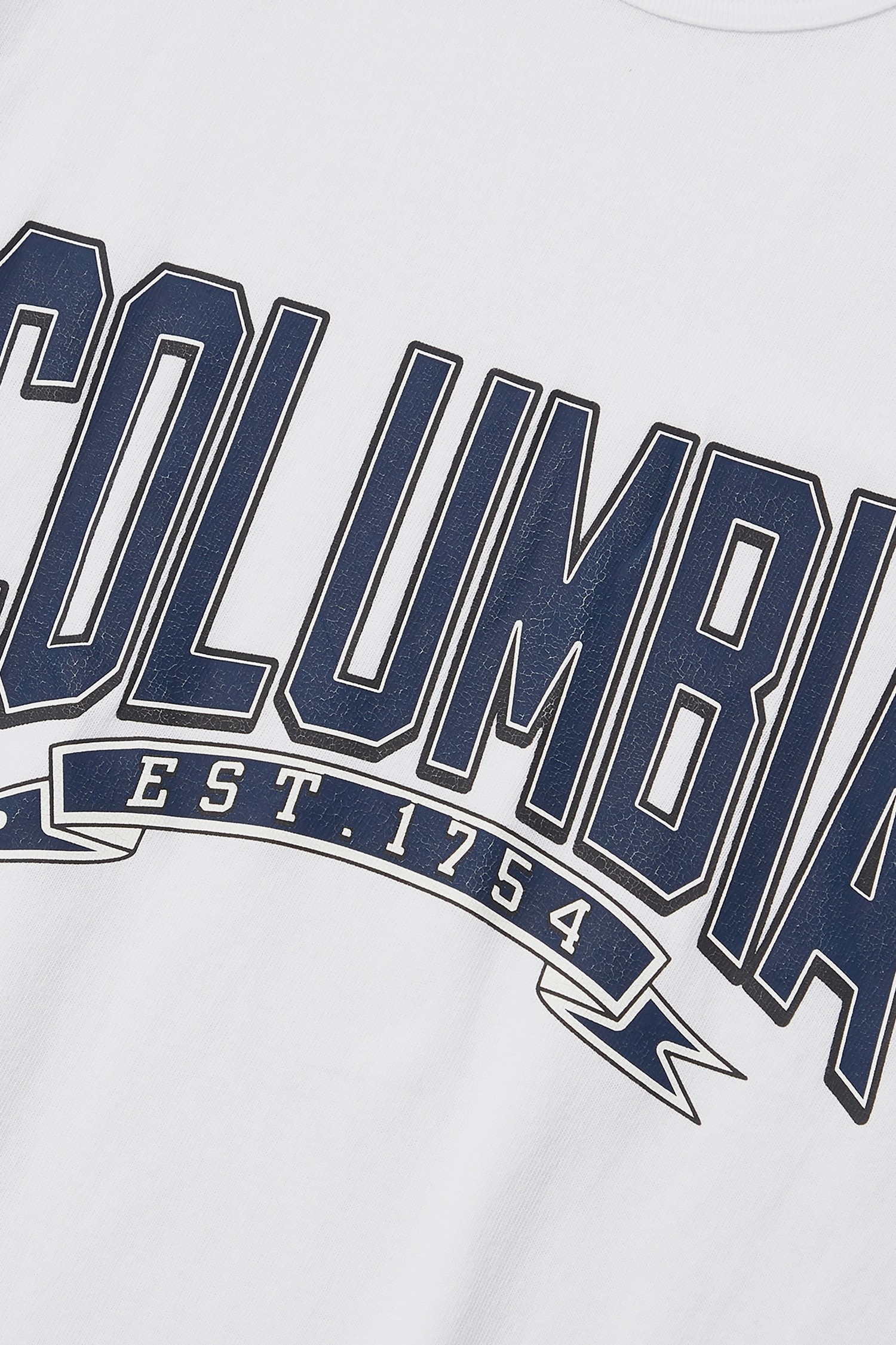 ★★Columbia★★ CU 80S VINTAGE CRACK LOGO GARAMENTS DYING S CU 80S VINTAGE CRACK LOGO GARAMENTS DYING S/S T-SHIRTS 차콜