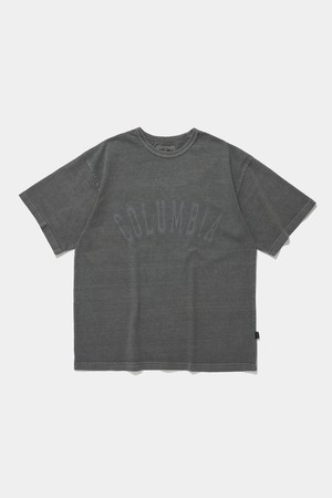 COLUMBIA TOT DYED S/S T-SHIRTS_GRAY