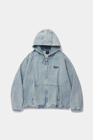 NY STREET TAIL DENIM ZIP-UP JACKET_LIGHT JEAN