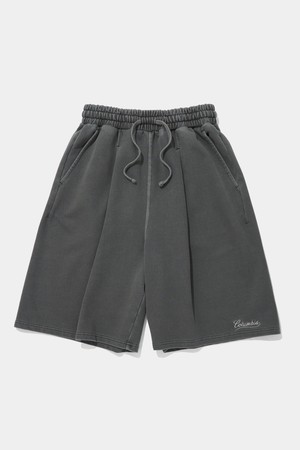 NY STREET TAIL DYED TERRY SHORTS PANTS_CHARCOAL