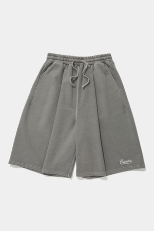 NY STREET TAIL DYED TERRY SHORTS PANTS_GRAY