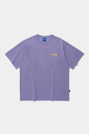 BACK LOGO S/S T-SHIRTS_LIGHT VIOLET