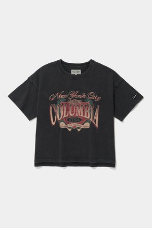 CU CAMPUS MINERAL WASHED WOMEN S/S T-SHIRTS_CHARCOAL