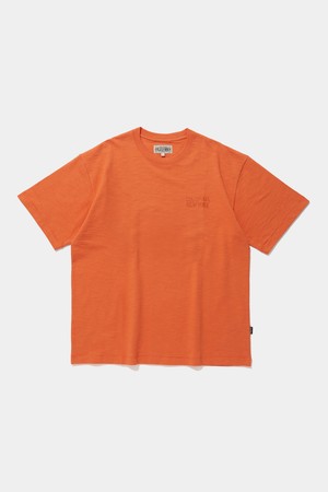 SURF NY SLUB S/S T-SHIRTS_ORANGE