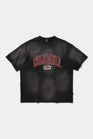 CRACK ARCH SPRAY WASHED S/S T-SHIRTS_BLACK