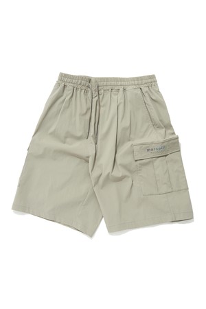 NYLON CARGO SHORT_BEIGE