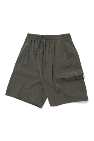 NYLON CARGO SHORT_KHAKI