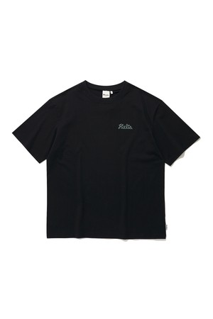 ROPE LOGO PRINT T-SHIRT_BLACK
