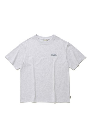 ROPE LOGO PRINT T-SHIRT_L.M.GREY