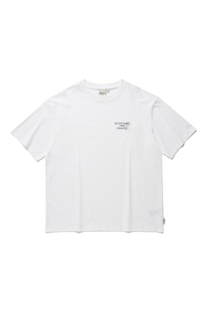 STAMP LOGO T-SHIRT_WHITE