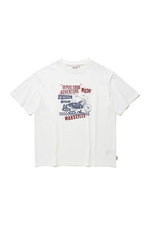 BIKE SURF T-SHIRT_WHITE