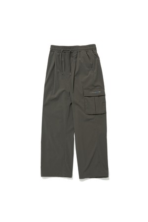 LIGHT WIDE CARGO PANTS DGREY