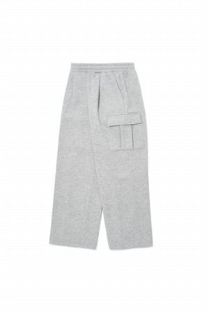 DAILY FLEECE CARGO PANTS_M.GREY