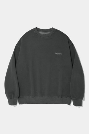 NYC EMB DYED TERRY SWEAT SHIRT_CHARCOAL