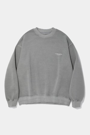 NYC EMB DYED TERRY SWEAT SHIRT_GRAY
