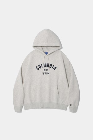 CU1754 ARCH LOGO FLEECE HOODIE_OATMEAL