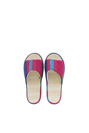 린넨 층간소음 쿠션 실내화 4colors / 2size