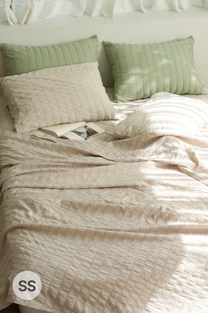 [오리고] 샤르르 시어서커 여름 홑이불 - SS 이불단품 5colors