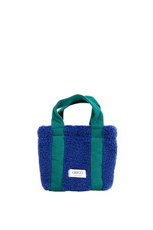 플리스 스퀘어 토트백 4color