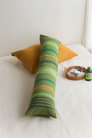 롱쿠션 바디필로우 오가닉코튼 4color