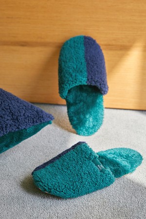 플리스 와이드 실내화 4 color