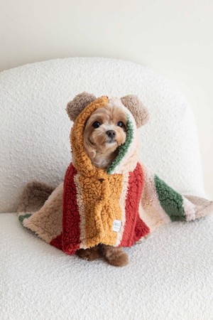 강아지 플리스 망토 블랭킷 3color 2size