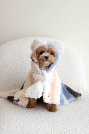 강아지 플리스 망토 블랭킷 3color 2size